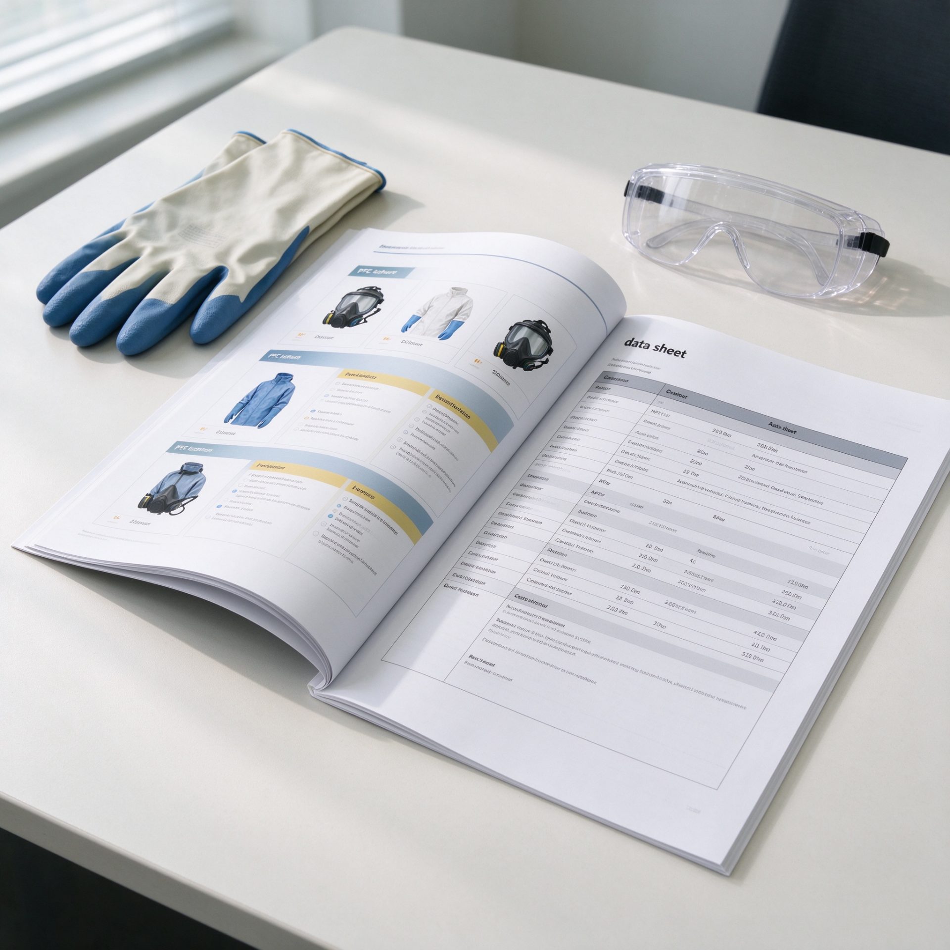 Product catalog and data sheet for listings