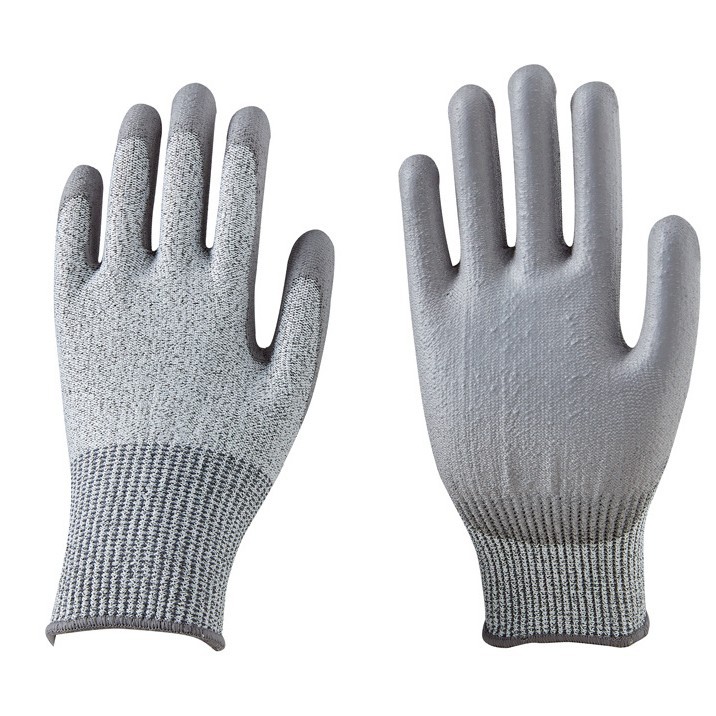 Product illustration of PU Coated Dot Work Gloves