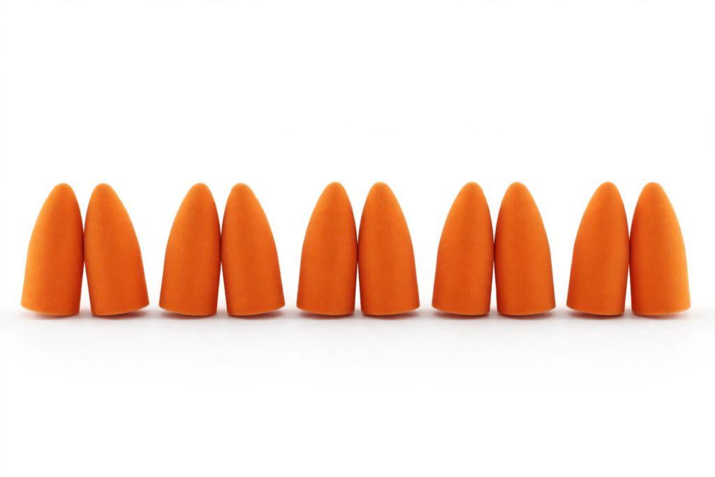 Product illustration of Disposable Foam Earplugs — SNR 37 dB