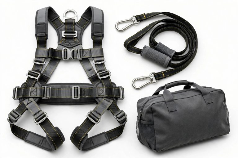 Product illustration of Fall Arrest Kit — Harness, Lanyard and Bag