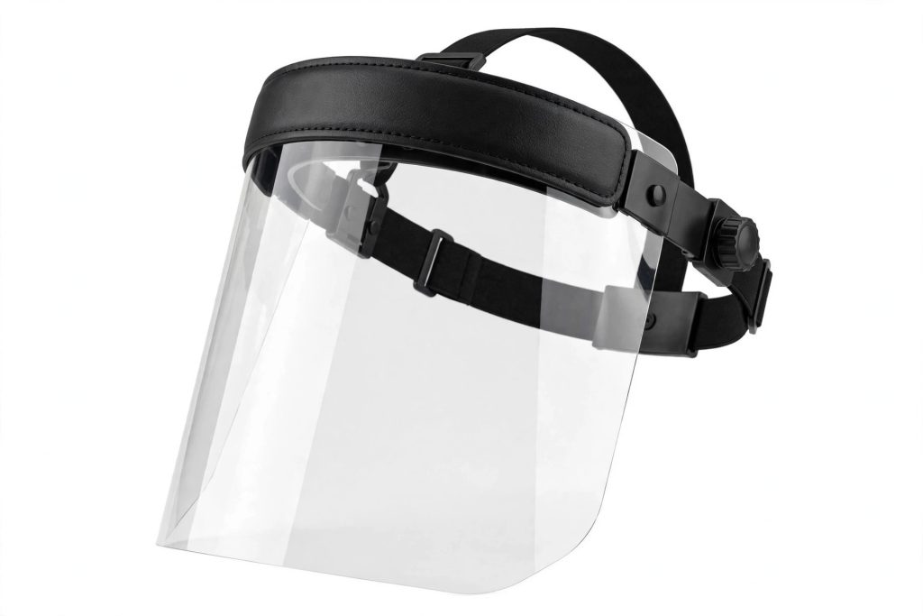Product illustration of Clear Face Shield with Headgear