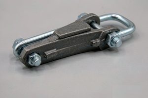 Galvanized U-bolt wire rope clip