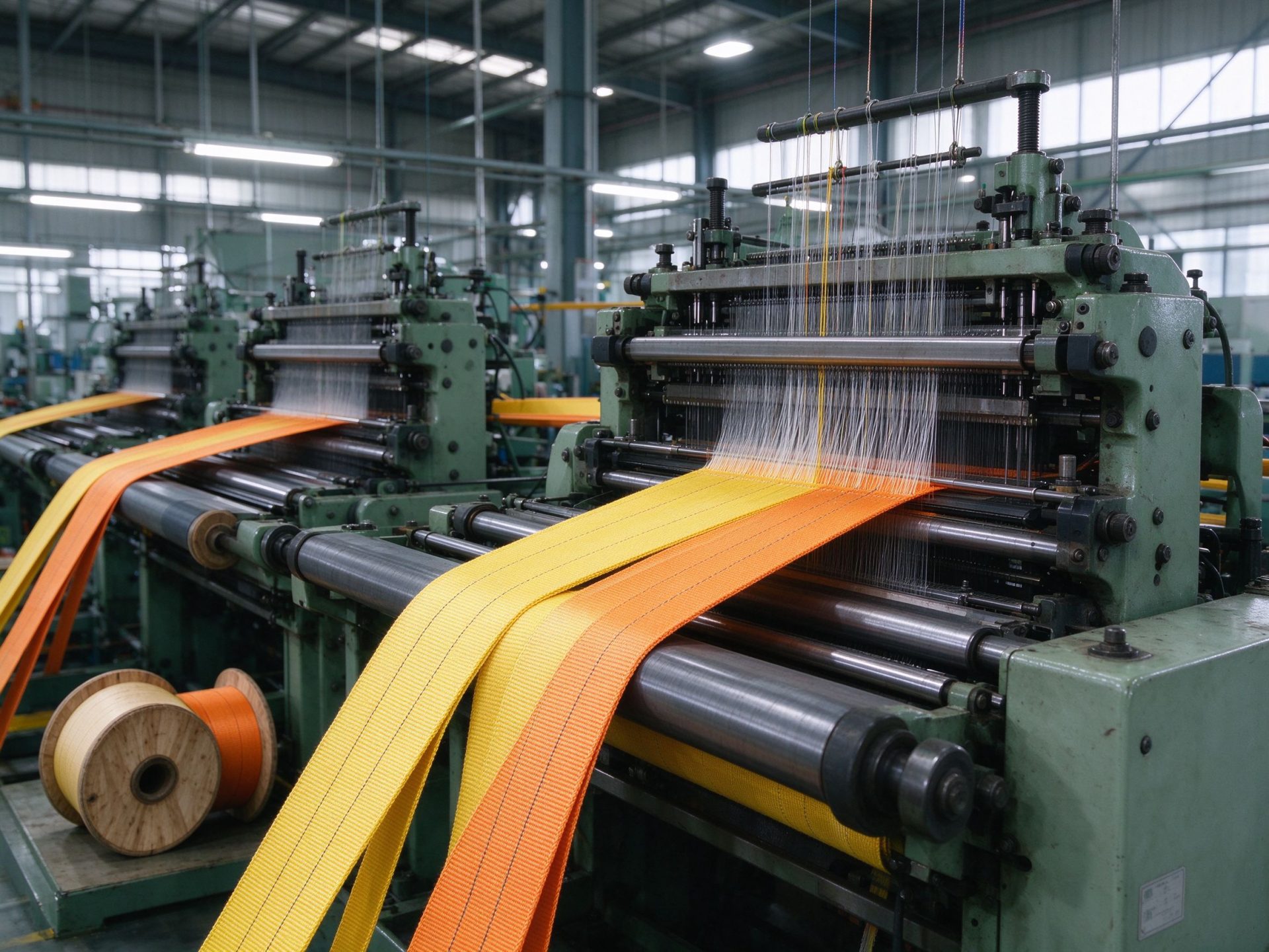 Webbing sling production lines in Ningjin