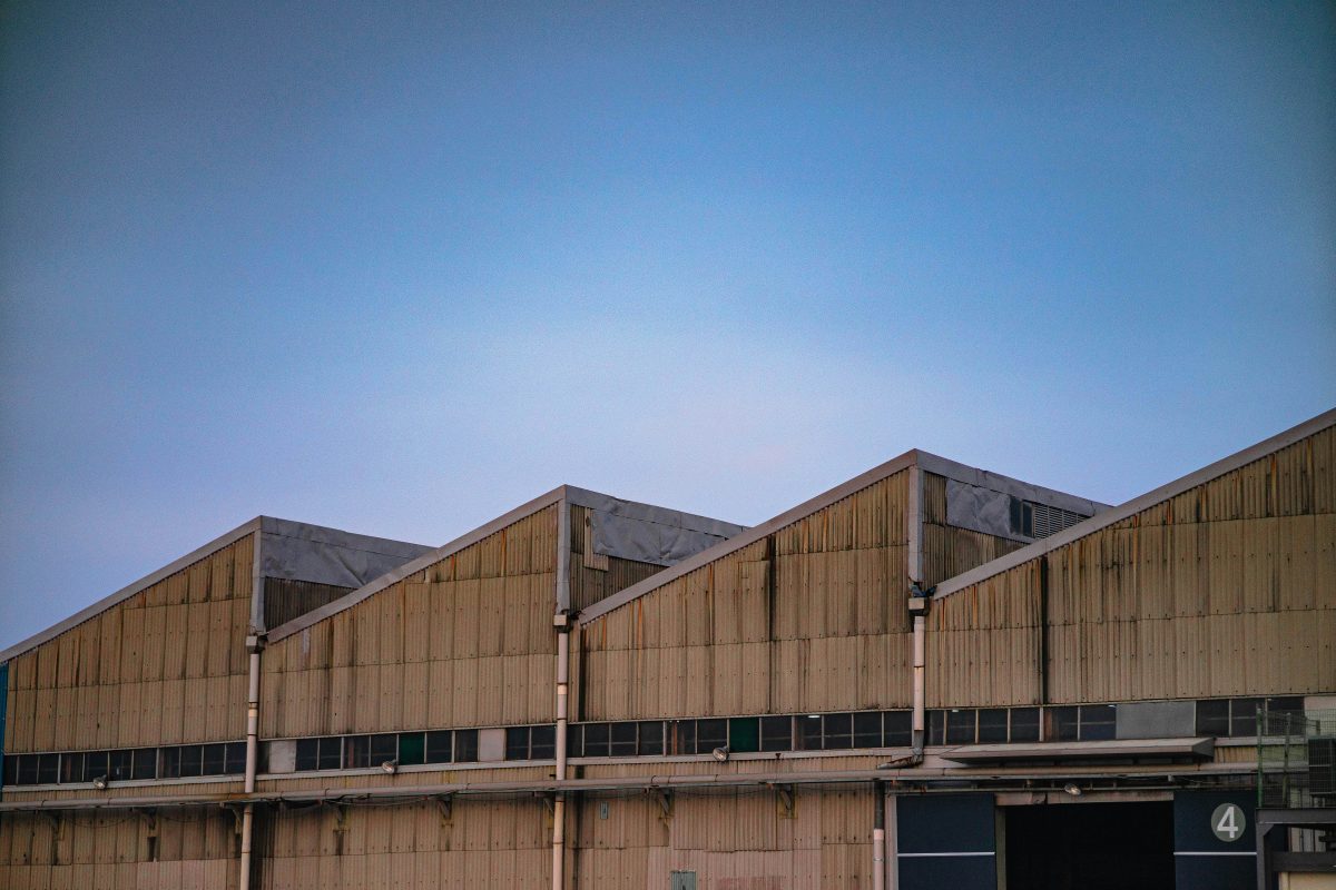 Industry scene: factory floor industrial plant