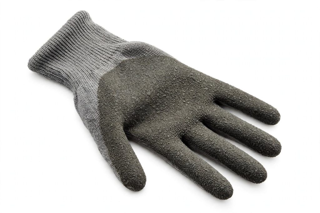 Product illustration of Nitrile Coated Cut Resistant Gloves — Level A4 — 13-gauge · Grey