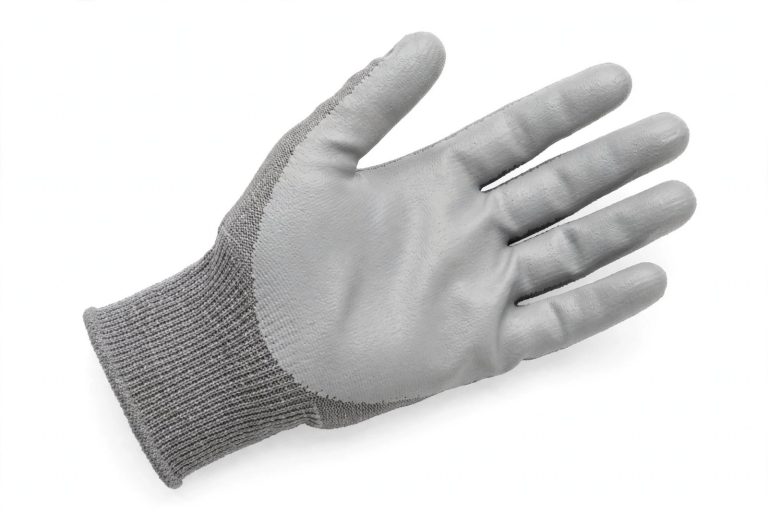 PU Coated Cut Resistant Gloves — Level A5 — 15-gauge · Grey