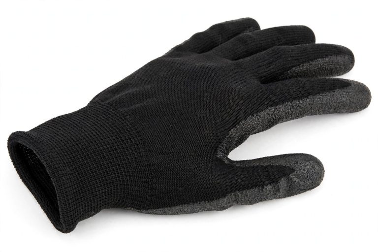 Nitrile Coated Cut Resistant Gloves — Level A6 — 18-gauge · Black