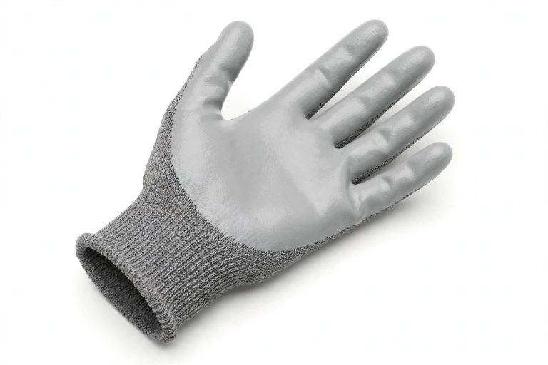 PU Coated Cut Resistant Gloves — Level A6 — 13-gauge · Grey