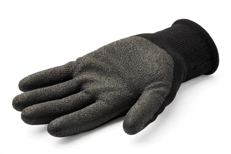 Nitrile Coated Cut Resistant Gloves — Level A7 — 18-gauge · Black